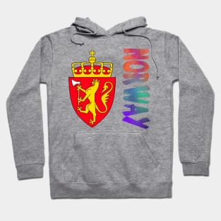 Norway Coat of Arms Design Hoodie